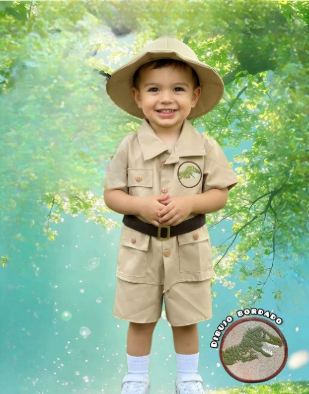 Disfraz de Dinosaurio Safari